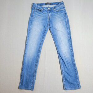 Levi's jeans women's sz 6/28 denim blue colour Demi Curve Modern Rise Straight
